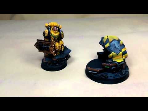 Forge World Alexis Polux 405th Captain of the Imperial Fists - Painted