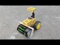 How To Make Matchbox Road Roller At Home DIY Mini Soda Can ICC Roller With Dc Motor Project