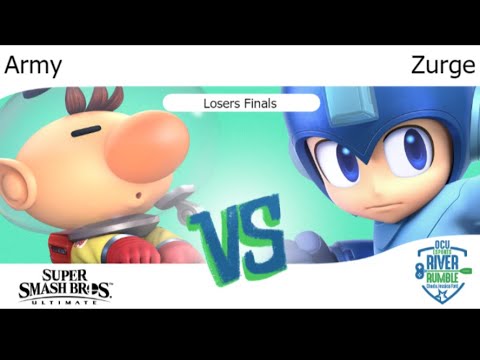 River Rumble 2019 - VLR | Army (Olimar) vs Zurge (Mega Man, Joker) Losers Finals - SSBU