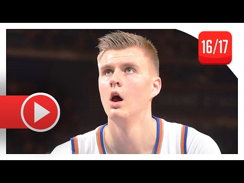Kristaps Porzingis Full Highlights vs Spurs (2017.02.12) - 16 Pts, 7 Reb, 4 Blocks