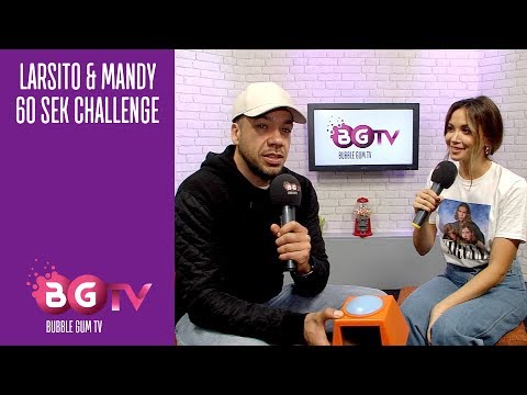 LARSITO & MANDY CAPRISTO - 60 Sekunden Challenge | Bubble Gum TV