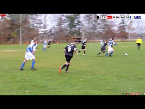 Hagenower SV -  SV Blau Weiß Polz 0:2 (0:1), 12. Spieltag Landesliga West-MV, FullHD Video