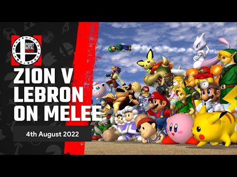 Zion v Lebron in Super Smash Bros Melee