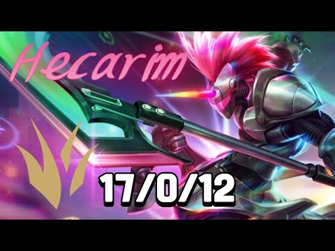 Jungle Grandmaster Hecarim vs Elise