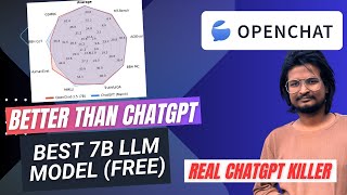 Openchat 3.5 Model Better than Chatgpt | Real Chatgpt Killer | Best 7B model