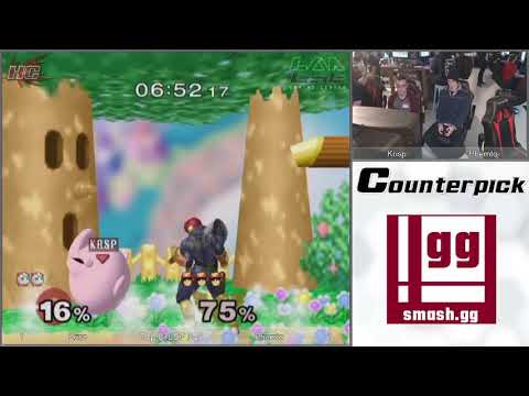 Counterpick Oct 2018 Melee LSF Bo5 Krisp Jigglypuff vs Phemto n0ne