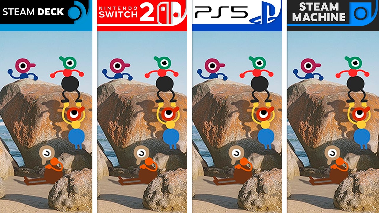 A Big Walk | PS5 - Switch 2 - Steam Machine - Steam Deck | Graphics Comparison
