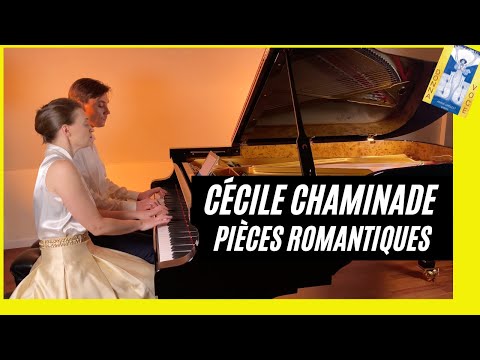 Ep. 59. Cécile Chaminade Six Pièces Romantiques Op. 55 for piano four hands. Anna & Dmitri Shelest