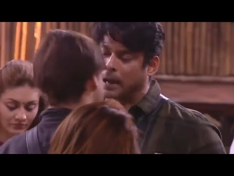Asim and sidharth shukla first fight || sidharth shukla ne asim ko mara dakka