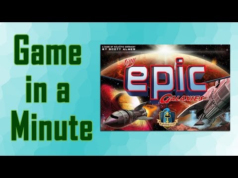 Game In A Minute Ep 26: Tiny Epic Galaxies
