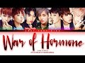 BTS War Of Hormone 호르몬 전쟁 Color Coded Lyrics 가사 Han Rom Eng
