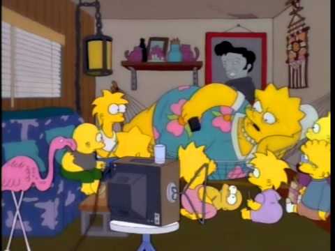 Mummas Watching Her Stories - Lisa The Simpson - S09E17