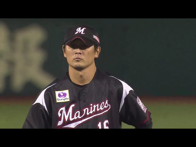 【6回裏】約2ヶ月ぶりの白星へ!! マリーンズ・涌井 6回を投げ切る!! 2018/9/23 E-M