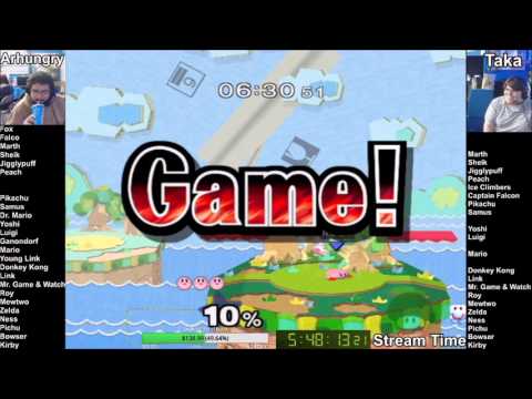 26 Character Iron Man - Arhungry(5 Character Handicap) vs Taka - 24 HR Stream - 4-9-16