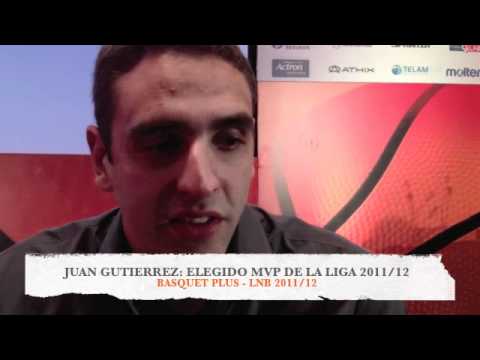 Juan Gutiérrez, elegido MVP de la Liga Nacional 2011/12
