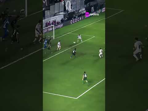 QUASE GOL DO SANTOS! A ZAGA DO VERDÃO TIROU LITERALMENTE EM CIMA DA LINHA #shorts
