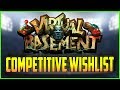 Virtual Basement Wrestling: [A Competitive Wish list]