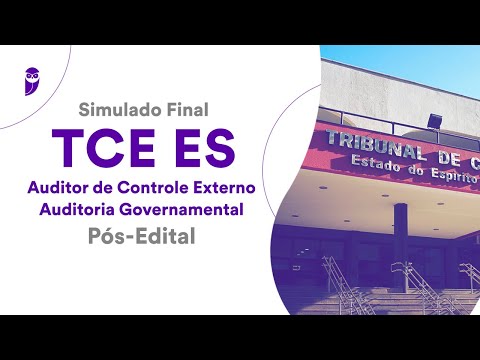Simulado Final TCE ES – Auditor de Controle Externo – Auditoria Governamental – Correção