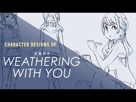 The Character Designs of Weathering With You with Atsushi Tamura