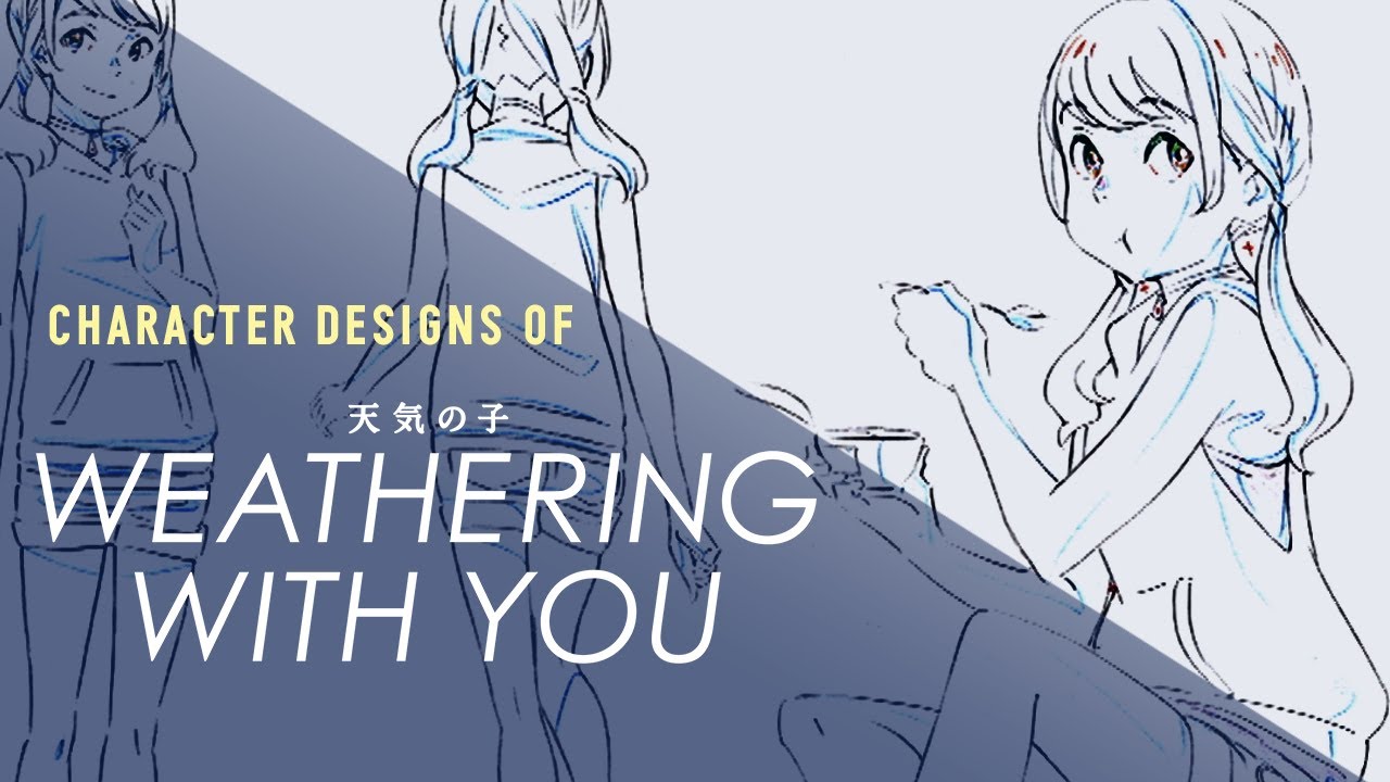 The Character Designs of Weathering With You with Atsushi Tamura