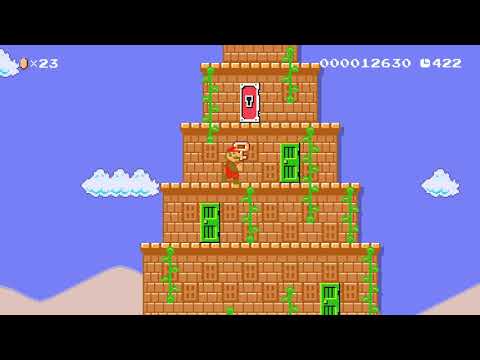 Super Mario Maker 2 🔧 Tower of the Desert Rose 🔧 by Spanky MM2