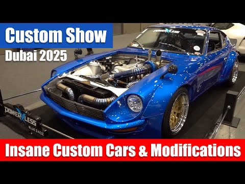 Custom Show Dubai 2025 | The Ultimate Car Culture Event #CustomShowemirates #ModifiedCars #TunedCars