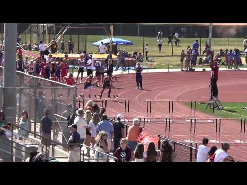 M Gednov & S Scott - FSB 110m Hurdles at Sunset Prelims 5-1-15