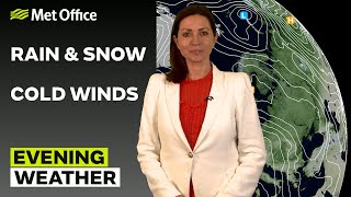 03/02/2026 - Wet and wintry - Evening Weather Forecast UK – Met Office Weather