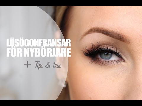 NYBÖRJARE/ Lösögonfransar - Tips, trix och hemliga knep!