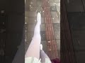 Wearing A White Skirt And Stockings To Go To College Tights College