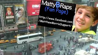 MattyB Shooting Gangnam Style in Times Square