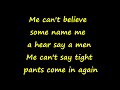 Bounty Killer - Can't Believe Mi Eyes (Lyrics)