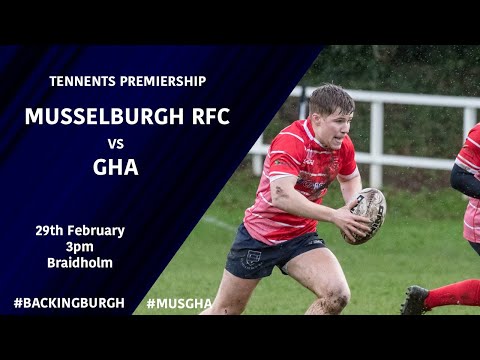 HIGHLIGHTS | GHA vs Musselburgh - Tennents Premiership 2019/20