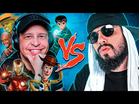 Marco Ribeiro (Dublador) Vs. Mussoumano - Batalha de Youtubers