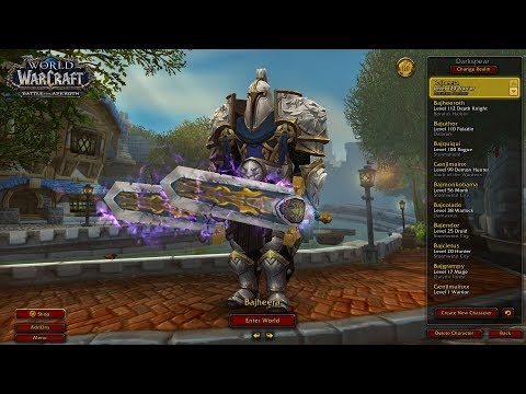 Bajheera - 2450+ Fury Warrior / Holy Paladin 2v2 Arena - WoW BFA 8.0 Warrior PvP