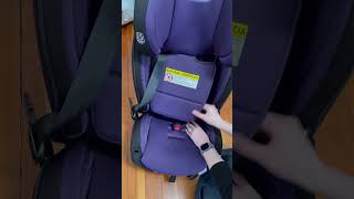 Removing and moving the LATCH strap on a graco slimfit 3 LX