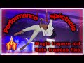 Single Trapeze Act Performance Solo Trapèze Act