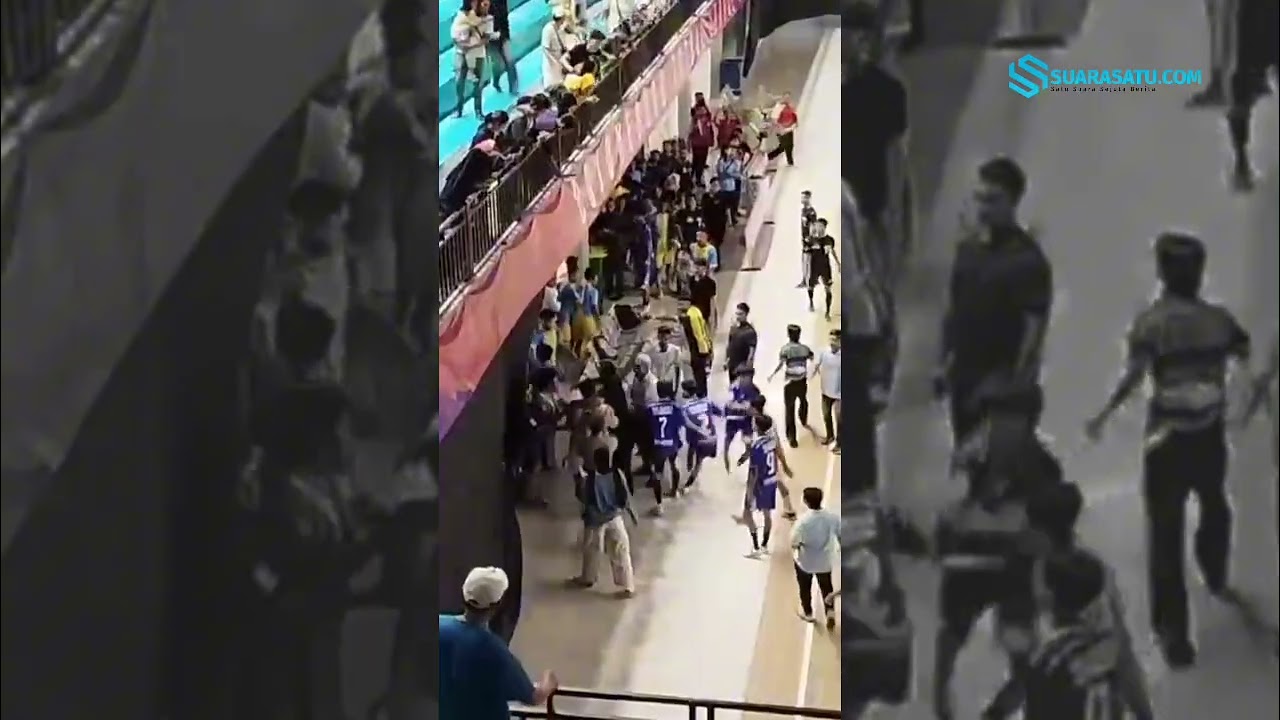 Kericuhan Warnai Laga Futsal Antar Pelajar di Bojonegoro