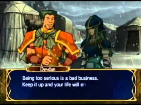 Fire Emblem: PoR - Devdan & Nephenee - C Support