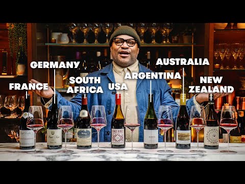 Sommelier Compares The Same Wine From 7 Different Countries | World Of Wine | Bon Appétit