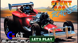 LET'S PLAY: Stunt Car Racer (C64 'SuperCPU' - With Commentary)
