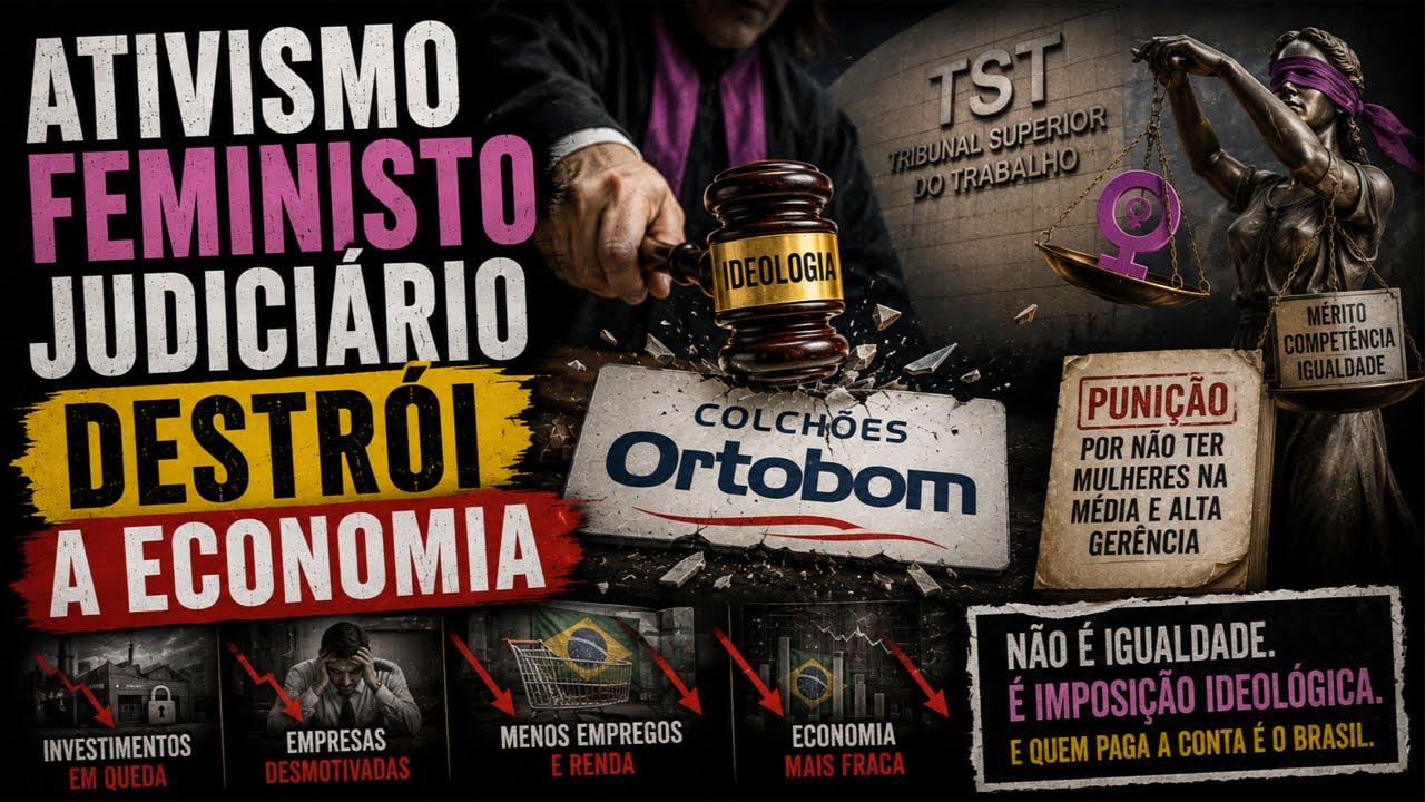 Feminismo ameaça economia: injustiça de TST contra Ortobom