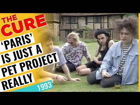 THE CURE - Robert Smith talks of 'Show' + 'Paris' - MTV Europe × 1993