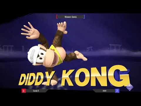 Sandy B (Link, Fox) vs HAM (Diddy Kong) - Paradigm 22 Singles