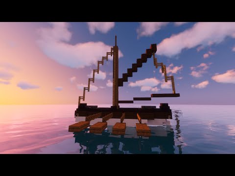 Minecraft: 2 gun gunboat timelapse