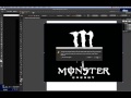 Monster Tear Logo Simple Design