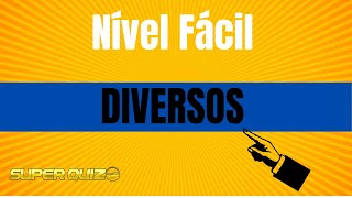 SUPER QUIZ DIVERSOS DE CONHECIMENTO | RESPOSTAS NVEL FCIL | VOC  CAPAZ!