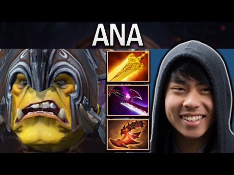 Alchemist Dota 2 Gameplay Ana with 25 Kills - Overwhelming