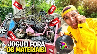 JOGAMOS FORA OS MATERIAIS DE GRAVAÇÃO DOS ROSA *2023 a 2025 