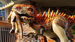 LEGO Jurassic World: T-Rex Alpha 06 DEVOROU o RAPTOR ?!